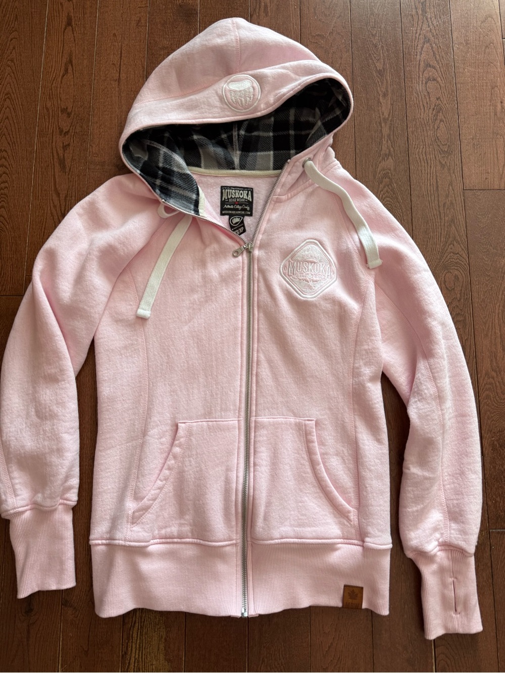 Muskoka Bear Wear long cut cabin hoodie